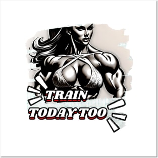 Train today too Posters and Art